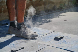 Concrete professional stamping concrete
